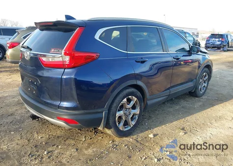 2017 Honda Cr-V Ex-L/Ex-L Navi from USA, damaged, VIN 7FARW1H84HE001613